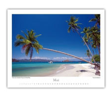 Costa Rica Kalender mit Dauerkalendarium